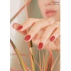 image:imageohora Semi Cured Gel Nail Strips N Washing Jean  Blue Solid Works with Any UVLED Lamps SalonQuality Long Lasting Easy to Apply amp Remove  Includes 2 Prep Pads Nail File amp Wooden StickN Tint Brick