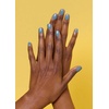 image:imageohora Semi Cured Gel Nail Strips N Washing Jean  Blue Solid Works with Any UVLED Lamps SalonQuality Long Lasting Easy to Apply amp Remove  Includes 2 Prep Pads Nail File amp Wooden StickN Washing Jean