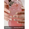 image:imageohora Semi Cured Gel Nail Strips N Washing Jean  Blue Solid Works with Any UVLED Lamps SalonQuality Long Lasting Easy to Apply amp Remove  Includes 2 Prep Pads Nail File amp Wooden StickN Guava Glint