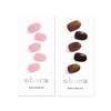 image:imageohora Semi Cured Gel Nail Set of 2 N Cream Pink amp N Pumpkin Swirl  Professional SalonQuality Nail Care