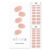 image:imageohora Semi Cured Gel Nail Strips N Bare Apricot  Nude Solid Works with Any UVLED Lamps SalonQuality Long Lasting Easy to Apply amp Remove  Includes 2 Prep Pads Nail File amp Wooden Stick