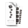 image:imageohora Semi Cured Gel Nail Strips N Classic Burgundy  Red Solid Works with Any UVLED Lamps SalonQuality Long Lasting Easy to Apply amp Remove  Includes 2 Prep Pads Nail File amp Wooden StickP Pirate