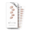 image:imageohora Semi Cured Gel Nail Strips N Mild latte  Nude Ombre Works with Any UVLED Lamps SalonQuality Long Lasting Easy to Apply amp Remove  Includes 2 Prep Pads Nail File amp Wooden Stick