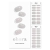 image:imageohora Semi Cured Gel Nail Strips N Silky Way  Nude Metallic Works with Any UVLED Lamps SalonQuality Long Lasting Easy to Apply amp Remove  Includes 2 Prep Pads Nail File amp Wooden Stick