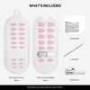 image:imageohora Gel Press On Nails NP Glazed Chrome  Medium Oval Chrome Beige  100 Real Gel No UV Lamp No Glue NonToxic  15 Sizes 30 Tips  14Day Waterproof Beginner FriendlyNP Blush Pink