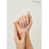 image:imageohora Gel Press On Nails NP Glazed Chrome  Medium Oval Chrome Beige  100 Real Gel No UV Lamp No Glue NonToxic  15 Sizes 30 Tips  14Day Waterproof Beginner FriendlyN Unicorn Dream