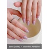 image:imageohora Semi Cured Gel Nail Set of 2 N Cream Sky amp N Cream Lavender  Professional SalonQuality Nail Care  Easy to Use Comfortable Curing and Easy to Remove 