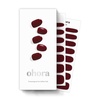 image:imageohora Semi Cured Gel Nail Set of 2 N Essential French amp N Classic Burgundy  Professional SalonQuality Nail Care  Easy to Use Comfortable Curing and Easy to Remove