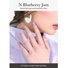 image:imageohora Semi Cured Gel Nail Strips N Blueberry Jam  Purple Solid Works with Any UVLED Lamps SalonQuality Long Lasting Easy to Apply amp Remove  Includes 2 Prep Pads Nail File amp Wooden Stick