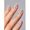 image:imageohora Semi Cured Gel Nail Strips N Classic Burgundy  Red Solid Works with Any UVLED Lamps SalonQuality Long Lasting Easy to Apply amp Remove  Includes 2 Prep Pads Nail File amp Wooden StickN Polka Noir