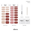 image:imageohora Semi Cured Gel Nail Strips N Cream Base  Nude Solid Works with Any UVLED Lamps SalonQuality Long Lasting Easy to Apply amp Remove  Includes 2 Prep Pads Nail File amp Wooden StickN Heimish