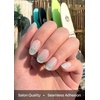 image:imageohora Semi Cured Gel Nail Strips N Cream Base  Nude Solid Works with Any UVLED Lamps SalonQuality Long Lasting Easy to Apply amp Remove  Includes 2 Prep Pads Nail File amp Wooden StickN Bubble Bomb