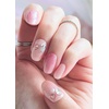 image:imageohora Semi Cured Gel Nail Strips N Cream Beige  Nude Solid Works with Any UVLED Lamps SalonQuality Long Lasting Easy to Apply amp Remove  Includes 2 Prep Pads Nail File amp Wooden StickN Mermaid Glow