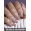 image:imageohora Semi Cured Gel Nail Strips N Nudist  Nude Solid Works with Any UVLED Lamps SalonQuality Long Lasting Easy to Apply amp Remove  Includes 2 Prep Pads Nail File amp Wooden StickN Basic Nails no3