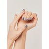 image:imageohora Semi Cured Gel Nail Strips N Nudist  Nude Solid Works with Any UVLED Lamps SalonQuality Long Lasting Easy to Apply amp Remove  Includes 2 Prep Pads Nail File amp Wooden StickN Gleam Blue