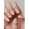 image:imageohora Semi Cured Gel Nail Strips N Nudist  Nude Solid Works with Any UVLED Lamps SalonQuality Long Lasting Easy to Apply amp Remove  Includes 2 Prep Pads Nail File amp Wooden StickPink
