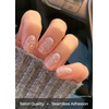 image:imageohora Semi Cured Gel Nail Strips N Nudist  Nude Solid Works with Any UVLED Lamps SalonQuality Long Lasting Easy to Apply amp Remove  Includes 2 Prep Pads Nail File amp Wooden StickN Pixie Dust