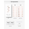 image:imageohora Semi Cured Gel Nail Strips N Nudist  Nude Solid Works with Any UVLED Lamps SalonQuality Long Lasting Easy to Apply amp Remove  Includes 2 Prep Pads Nail File amp Wooden StickPink