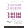 image:imageohora Semi Cured Gel Nail Strips N Nudist  Nude Solid Works with Any UVLED Lamps SalonQuality Long Lasting Easy to Apply amp Remove  Includes 2 Prep Pads Nail File amp Wooden StickN Violeta