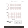 image:imageohora Semi Cured Gel Nail Strips N Nudist  Nude Solid Works with Any UVLED Lamps SalonQuality Long Lasting Easy to Apply amp Remove  Includes 2 Prep Pads Nail File amp Wooden StickN Dress Up