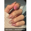 image:imageohora Semi Cured Gel Nail Strips N Red Light  Red Solid Works with Any UVLED Lamps SalonQuality Long Lasting Easy to Apply amp Remove  Includes 2 Prep Pads Nail File amp Wooden StickN Rainbow Bomb