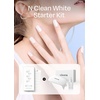 image:imageohora Semi Cured Gel Nail Strips N Red Light  Red Solid Works with Any UVLED Lamps SalonQuality Long Lasting Easy to Apply amp Remove  Includes 2 Prep Pads Nail File amp Wooden StickN Clean White Starter Kit