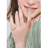 image:imageohora Semi Cured Gel Nail Strips N Red Light  Red Solid Works with Any UVLED Lamps SalonQuality Long Lasting Easy to Apply amp Remove  Includes 2 Prep Pads Nail File amp Wooden StickN Tahiti