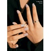 image:imageohora Semi Cured Gel Nail Strips N Silky Way  Nude Metallic Works with Any UVLED Lamps SalonQuality Long Lasting Easy to Apply amp Remove  Includes 2 Prep Pads Nail File amp Wooden Stick