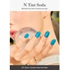image:imageohora Semi Cured Gel Nail Strips N Tint Soda  Blue Tint Works with Any UVLED Lamps SalonQuality Long Lasting Easy to Apply amp Remove  Includes 2 Prep Pads Nail File amp Wooden Stick