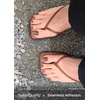 image:imageohora SemiCured Gel Pedi Strips 34pcsP Tint Black  Includes 16 Solid Color 14 Accent Wraps 2 Prep Pads Nail File amp Wooden Stick