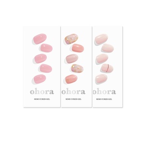 image:imageohora Semi Cured Gel Nail Set of 3 N Cream Pink amp N Lazy Sunday amp N Basic Nails no11  Professional SalonQuality Nail Care