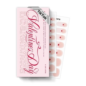 image:imageohora Semi Cured Gel Nail Strips N Nudist  Nude Solid Works with Any UVLED Lamps SalonQuality Long Lasting Easy to Apply amp Remove  Includes 2 Prep Pads Nail File amp Wooden StickN Love Letter