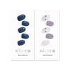 image:imageohora Semi Cured Gel Nail Set of 2 N Cream Indigo amp N Dancing Flower  Professional SalonQuality Nail Care