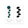 image:imageohora Semi Cured Gel Nail Set of 2 P Peacock Blue amp N Onyx  Professional SalonQuality Nail Care