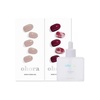image:imageohora Semi Cured Gel Nail Set of 3 N Cream Beige amp N Mulberry amp Easy Peel Remover  Professional SalonQuality Nail Care