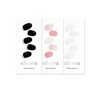 image:imageohora Semi Cured Gel Nail Set of 3 N Onyx amp N Rose Diamond amp N Bare Crystal  Professional SalonQuality Nail Care