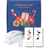 image:imageohora Semi Cured Gel Nail Strips 2025 Christmas Set N Santa Cane amp N Red Chrome  Works with Any Lamps SalonQuality Long Lasting Easy to Apply amp Remove2025 Christmas Set N Santa Cane  N Christmas Magic