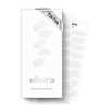 image:imageohora Semi Cured Gel Nail Strips N Bare Crystal  Works with Any Lamps SalonQuality Long Lasting Easy to Apply amp Remove  Includes 2 Prep Pads Nail File amp Wooden Stick
