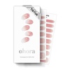 image:imageohora Semi Cured Gel Nail Strips N Blossom  Nude Ombre Works with Any UVLED Lamps SalonQuality Long Lasting Easy to Apply amp Remove  Includes 2 Prep Pads Nail File amp Wooden Stick