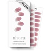 image:imageohora Semi Cured Gel Nail Strips N Plum Veil  Syrup Purple Works with Any Lamps SalonQuality Long Lasting Easy to Apply amp Remove  Includes 2 Prep Pads Nail File amp Wooden Stick