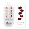 image:imageohora Semi Cured Gel Nail Strips amp Press On Nails N Classic Burgundy amp Cherry Pop  Real Gel Nail Duo for SalonQuality LongLasting Nails at Home  Easy Apply amp Remove Up to 14Day Wear