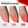 image:imageohora 2in1 Sheer Nail Polish amp StrengthenerWatermelon  Tinted Nail Concealer  Nail Hardener for Weak Damaged Nails  Nail Care Polish with Glossy Finish  GlazedSyrup Formula 15 mLCherry