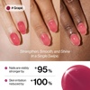 image:imageohora 2in1 Sheer Nail Polish amp StrengthenerWatermelon  Tinted Nail Concealer  Nail Hardener for Weak Damaged Nails  Nail Care Polish with Glossy Finish  GlazedSyrup Formula 15 mLGrape