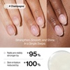 image:imageohora 2in1 Sheer Nail Polish amp StrengthenerWatermelon  Tinted Nail Concealer  Nail Hardener for Weak Damaged Nails  Nail Care Polish with Glossy Finish  GlazedSyrup Formula 15 mLChampagne