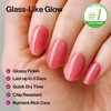 image:imageohora 2in1 Sheer Nail Polish amp StrengthenerWatermelon  Tinted Nail Concealer  Nail Hardener for Weak Damaged Nails  Nail Care Polish with Glossy Finish  GlazedSyrup Formula 15 mLGrape