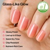 image:imageohora 2in1 Sheer Nail Polish amp StrengthenerWatermelon  Tinted Nail Concealer  Nail Hardener for Weak Damaged Nails  Nail Care Polish with Glossy Finish  GlazedSyrup Formula 15 mLWatermelon