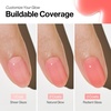 image:imageohora 2in1 Sheer Nail Polish amp StrengthenerWatermelon  Tinted Nail Concealer  Nail Hardener for Weak Damaged Nails  Nail Care Polish with Glossy Finish  GlazedSyrup Formula 15 mLGuava