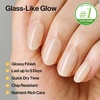 image:imageohora 2in1 Sheer Nail Polish amp StrengthenerWatermelon  Tinted Nail Concealer  Nail Hardener for Weak Damaged Nails  Nail Care Polish with Glossy Finish  GlazedSyrup Formula 15 mLHoneydew