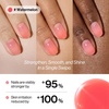 image:imageohora 2in1 Sheer Nail Polish amp StrengthenerWatermelon  Tinted Nail Concealer  Nail Hardener for Weak Damaged Nails  Nail Care Polish with Glossy Finish  GlazedSyrup Formula 15 mLWatermelon