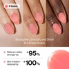 image:imageohora 2in1 Sheer Nail Polish amp StrengthenerWatermelon  Tinted Nail Concealer  Nail Hardener for Weak Damaged Nails  Nail Care Polish with Glossy Finish  GlazedSyrup Formula 15 mLGuava